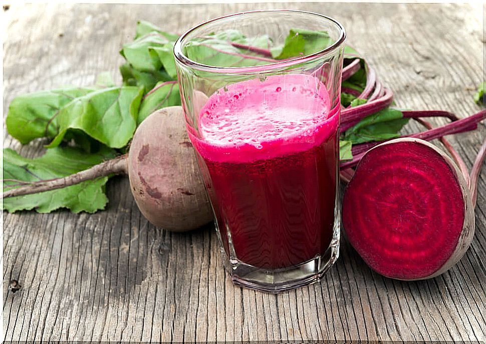 Beet juice