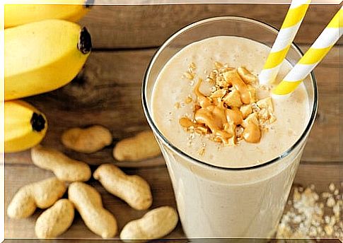 Banana Peanut Butter Smoothie