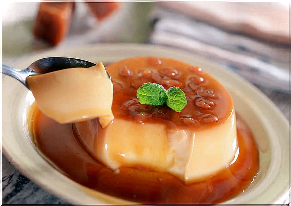 Coffee flan