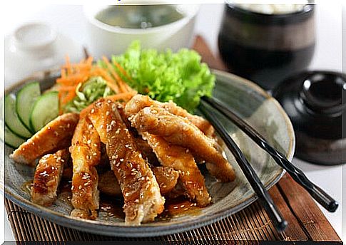 Teriyaki chicken