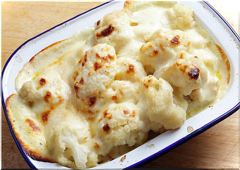 Cauliflower with Bechamel