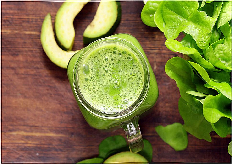 Triple green smoothie