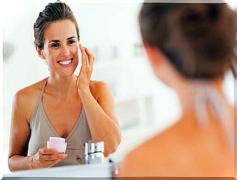 anti-aging cream for skin blemishes