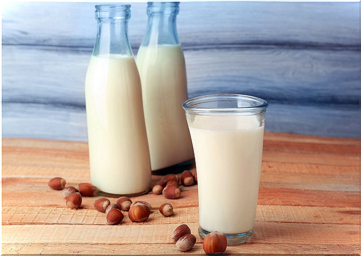 Hazelnut milk properties