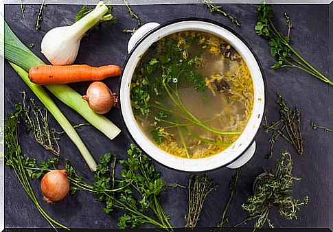 How to prepare delicious vegetable broths to lose weight